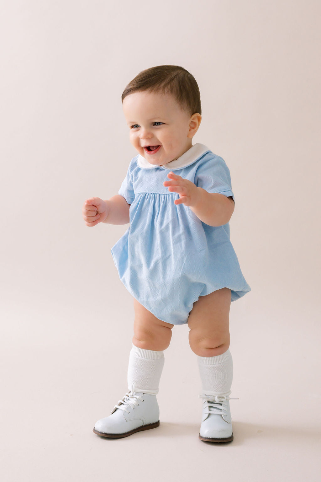 Lullaby Set Covington Bubble - Princeton Blue Corduroy