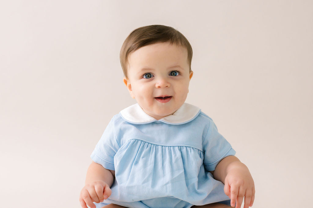 Lullaby Set Covington Bubble - Princeton Blue Corduroy