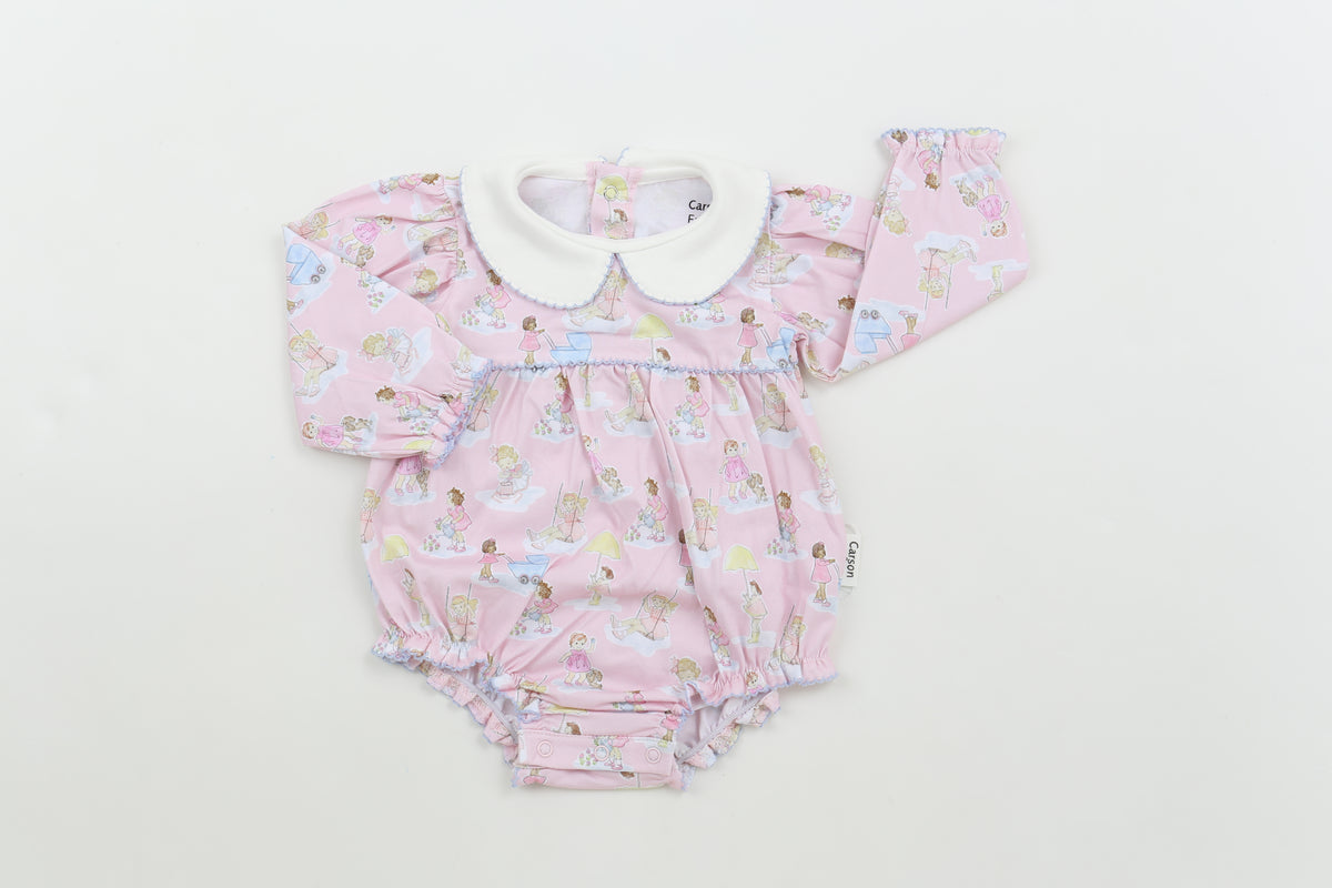 Carson and Friends Long Sleeve Girls Bubble- Girls Adventures