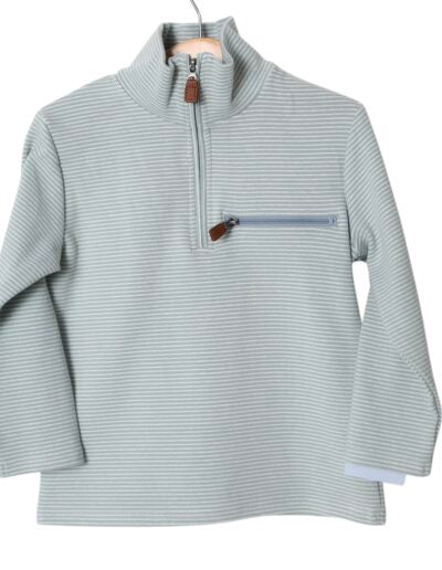 Millie Jay Kingston 1/4 Zip Pullover- Sage