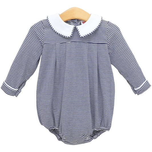 Jellybean Henry Bubble- Navy Stripe
