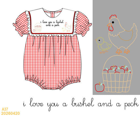 PREORDER ETA LATE AUGUST- Carson and Friends Bushel and a Peck Bubble Girls