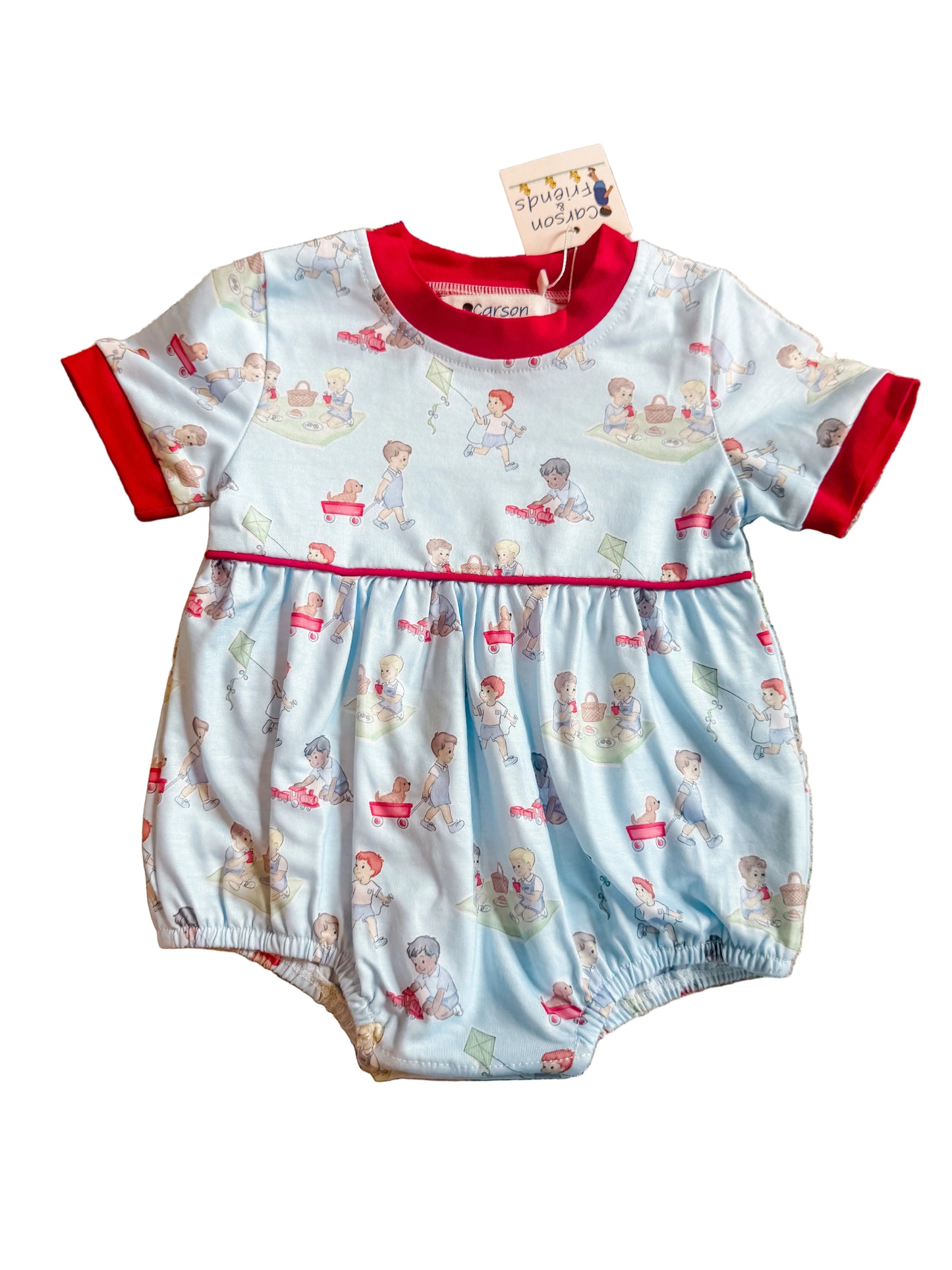 Carson and Friends Boys Playtime Knit Bubble