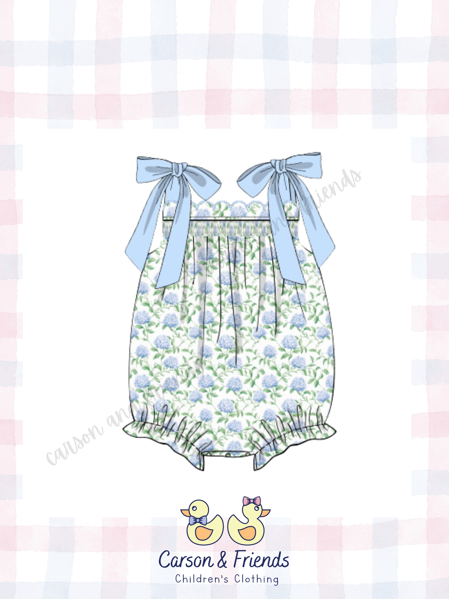 Pre-Sale ETA April- Hydrangeas Tie Bubble