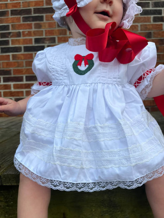 Carson and Friends Wreath and Ribbons Bloomer Set