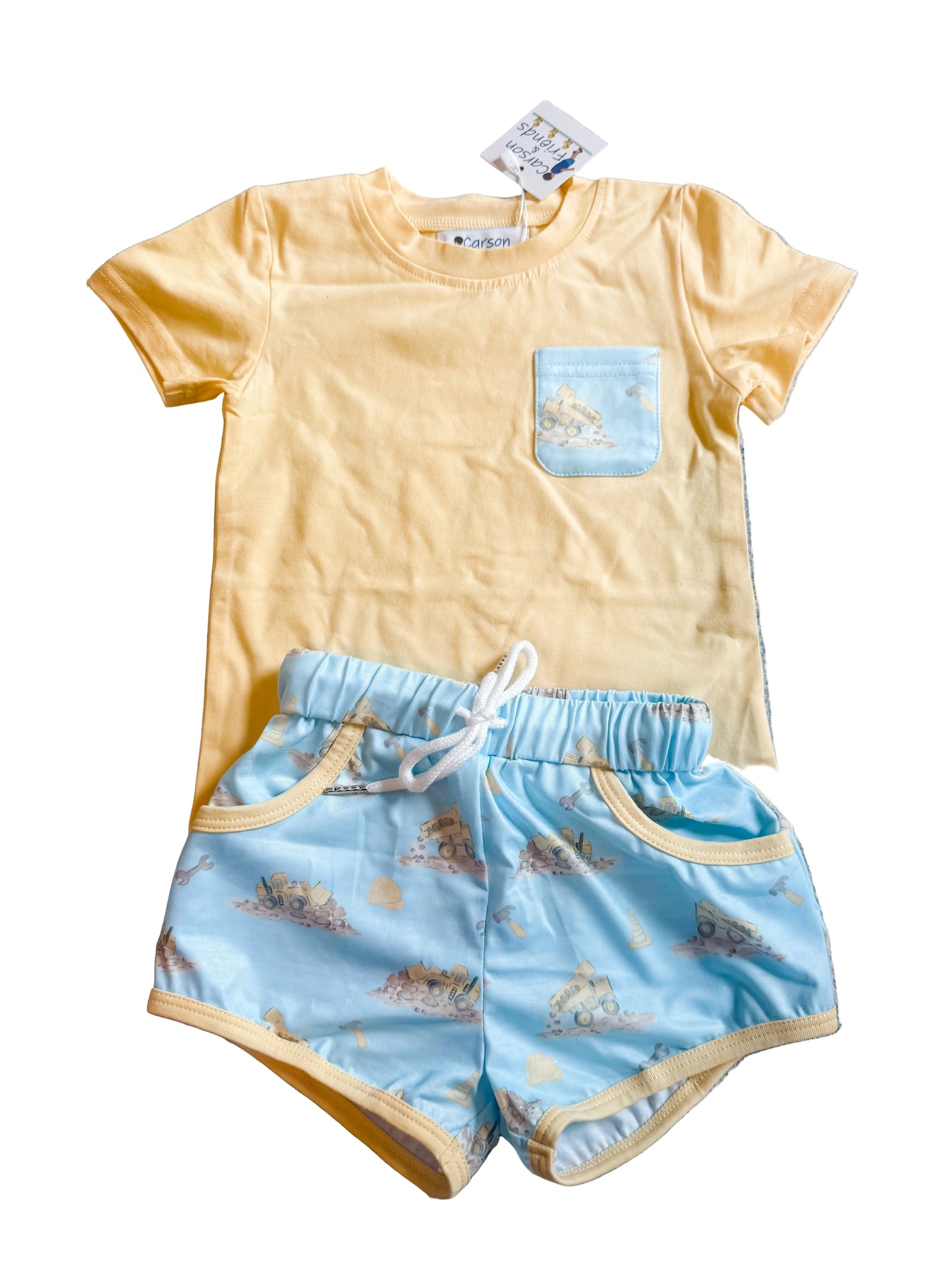 Carson and Friends Construction Time Short Set