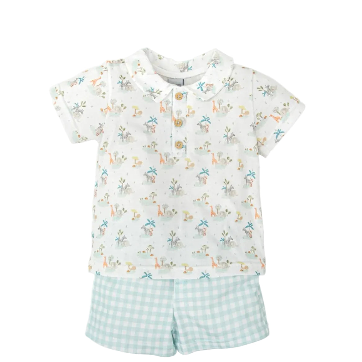 Babidu Boys Safari Short Set