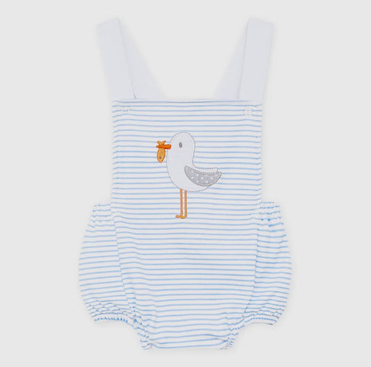Magnolia Baby Seabird Shores Applique Criss-Cross Bubble