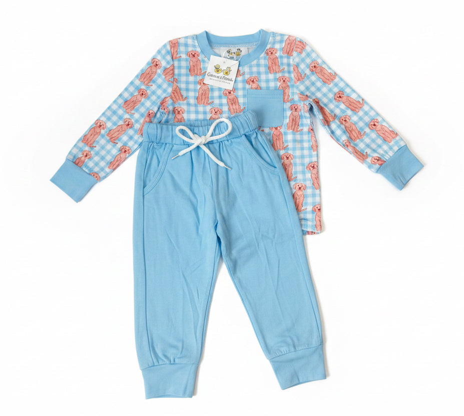Carson and Friends Goldendoodles Jogger Set
