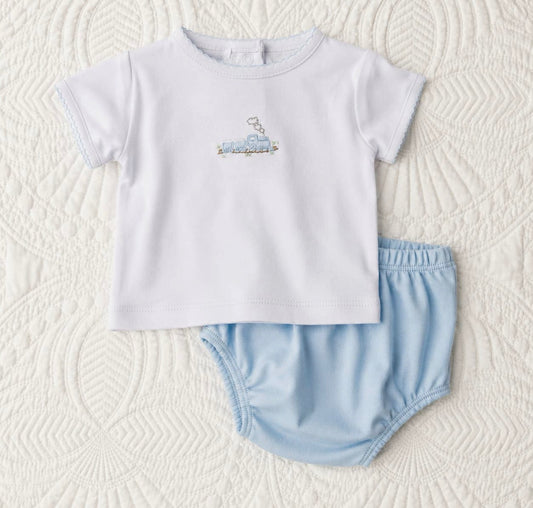 Magnolia Baby Choo Choo Train Diaper Cover Set
