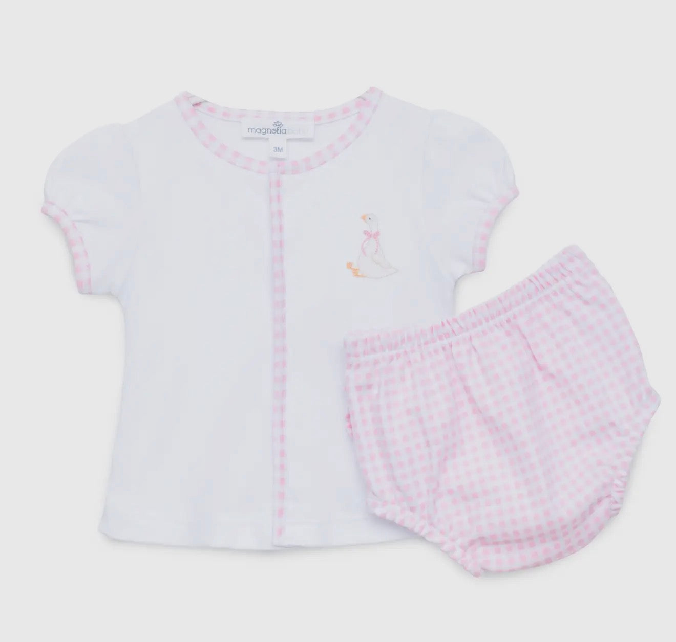 Magnolia Baby Silly Goose Ruffle Diaper Set