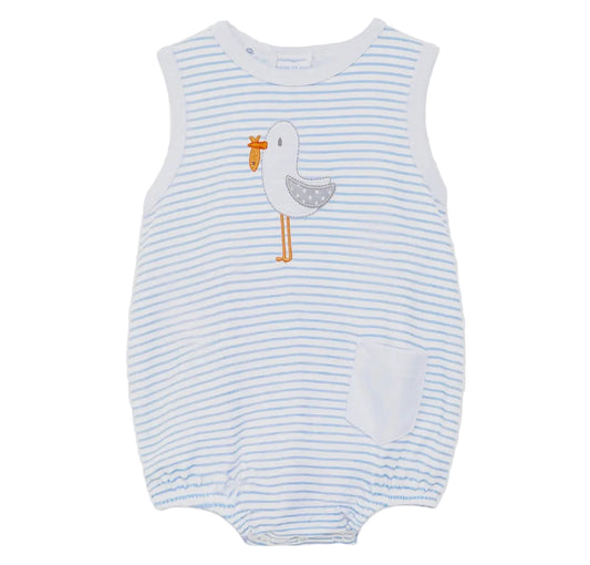 Magnolia Baby Seabird Shores Applique Bubble