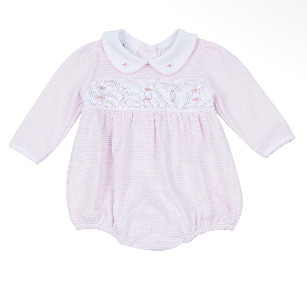 Magnolia Baby Anna Smocked Long Sleeve Bubble