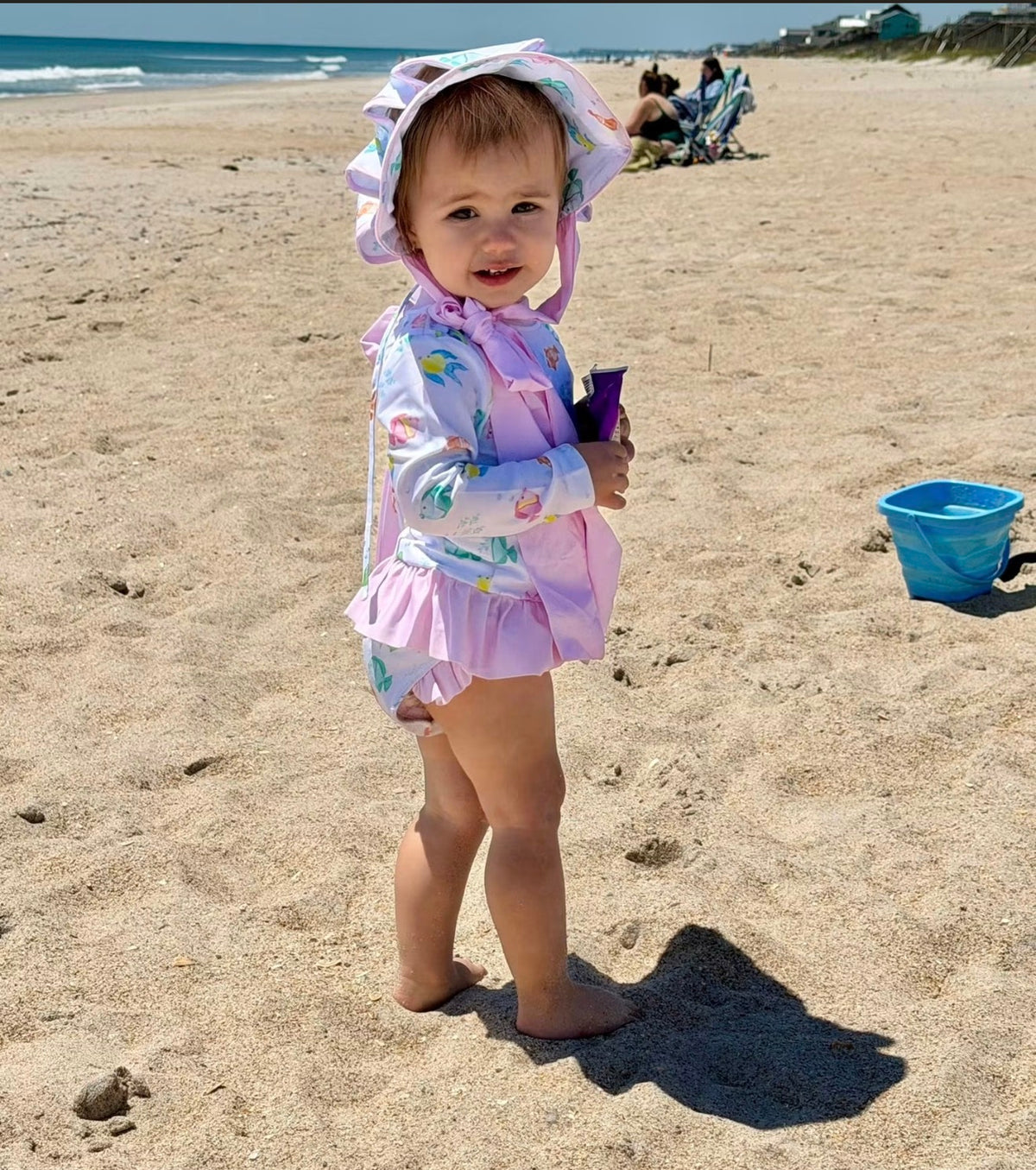 Carson and Friends Girls Fishy Two Piece Swim
