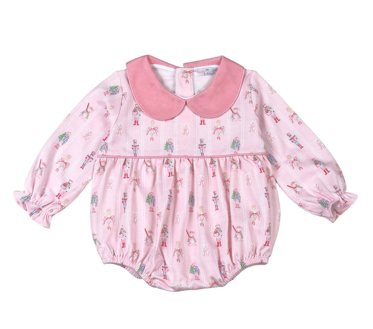 Baby Loren Pink Nutcracker Pima Bubble