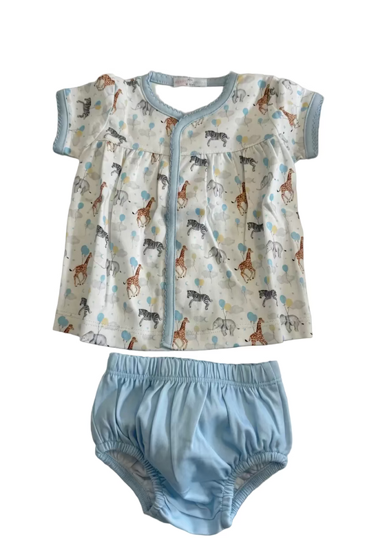 Baby Loren Balloon Ride Diaper Cover Set