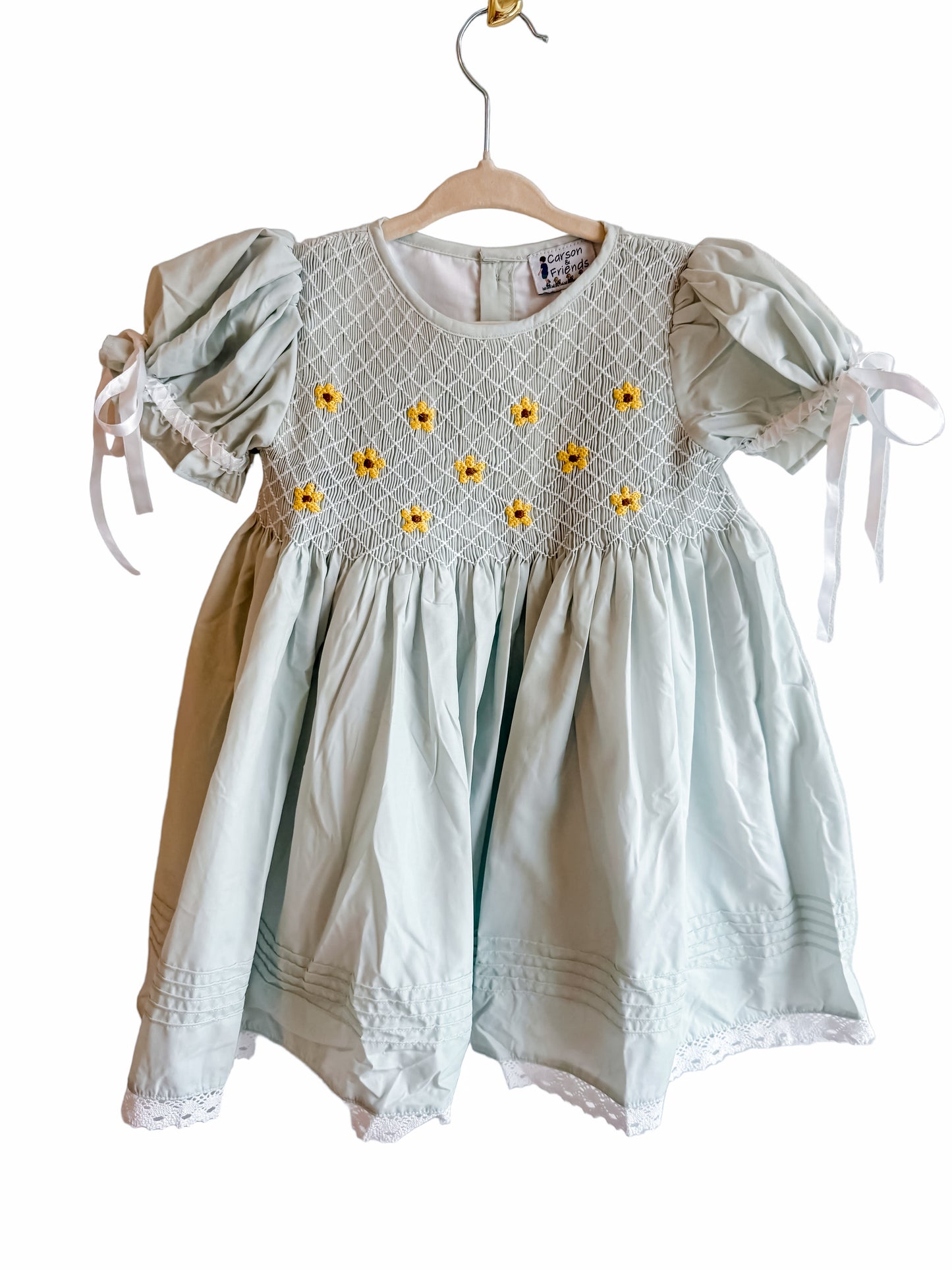 Carson and Friends Sunflower Heirloom Dress