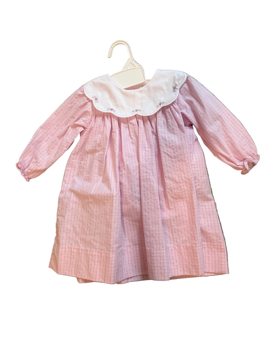 Petit Ami Pink Long Sleeve Dress