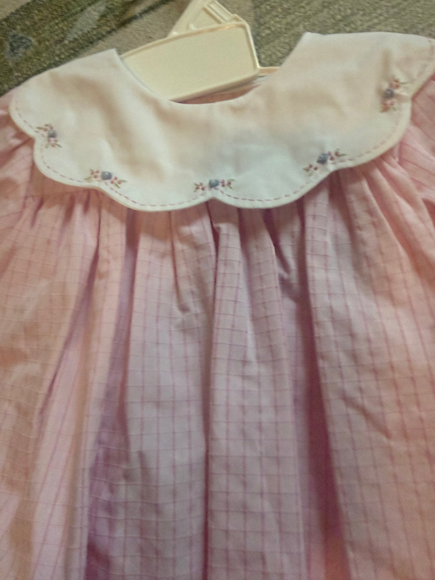 Petit Ami Pink Long Sleeve Dress