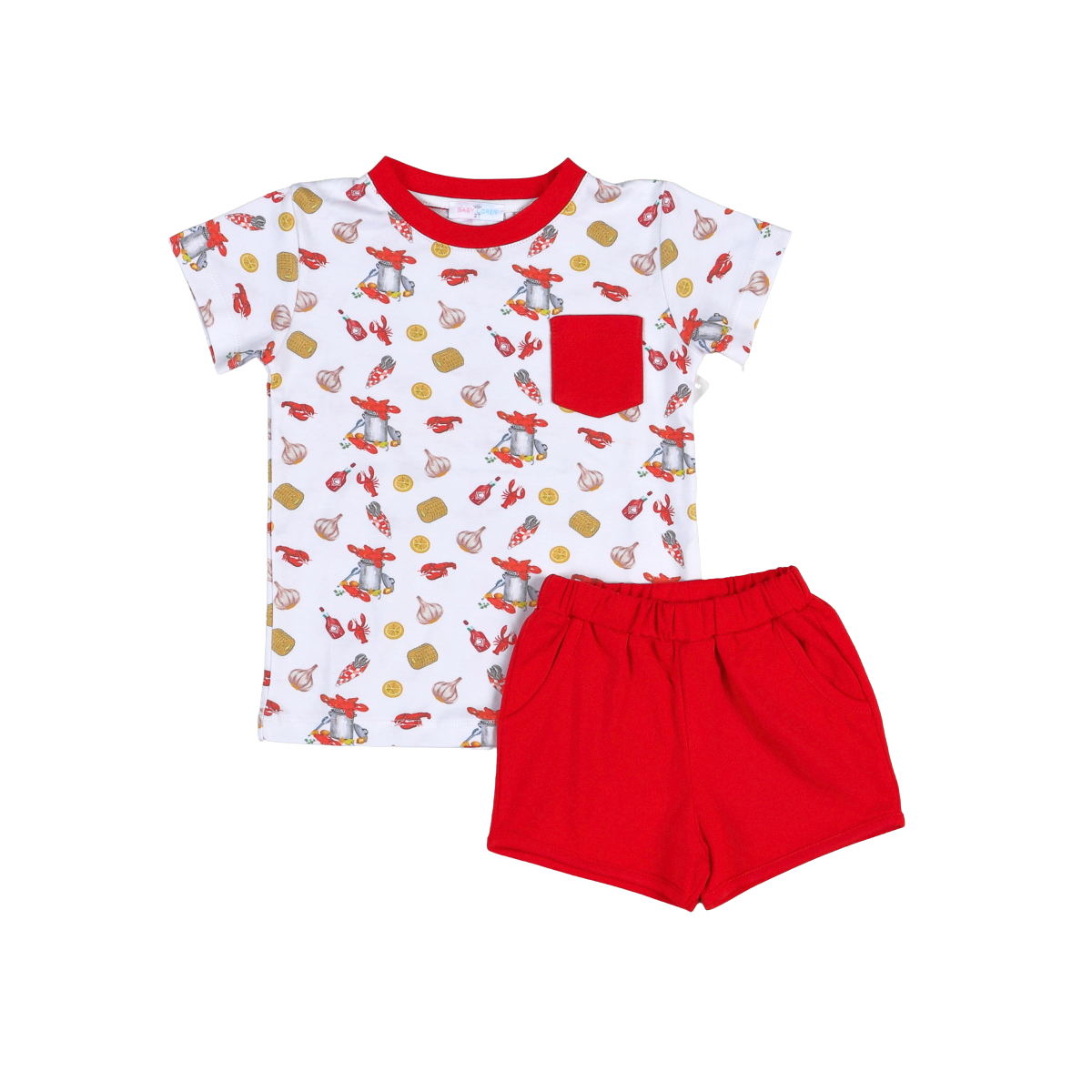 Baby Loren Lil Cajun Short Set