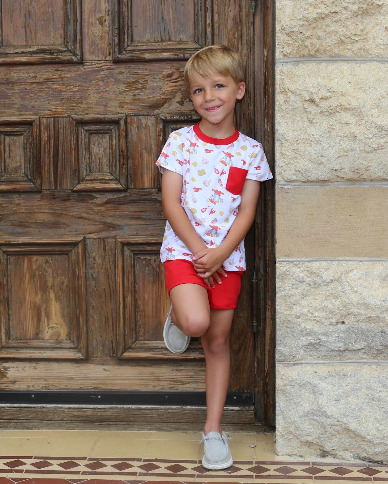 Baby Loren Lil Cajun Short Set