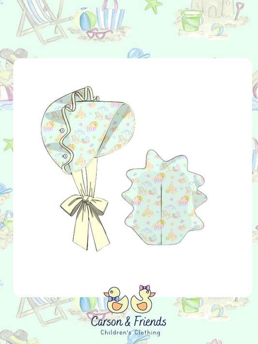 PRESALE- Beach Day Bonnet