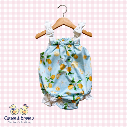 Baby Club Chic Lemonade Bubble with Bows