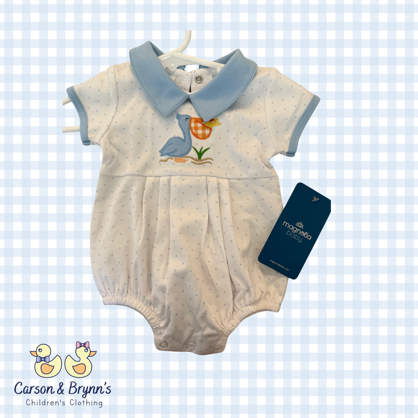 Magnolia Baby Pelican Bay Appliqué Bubble