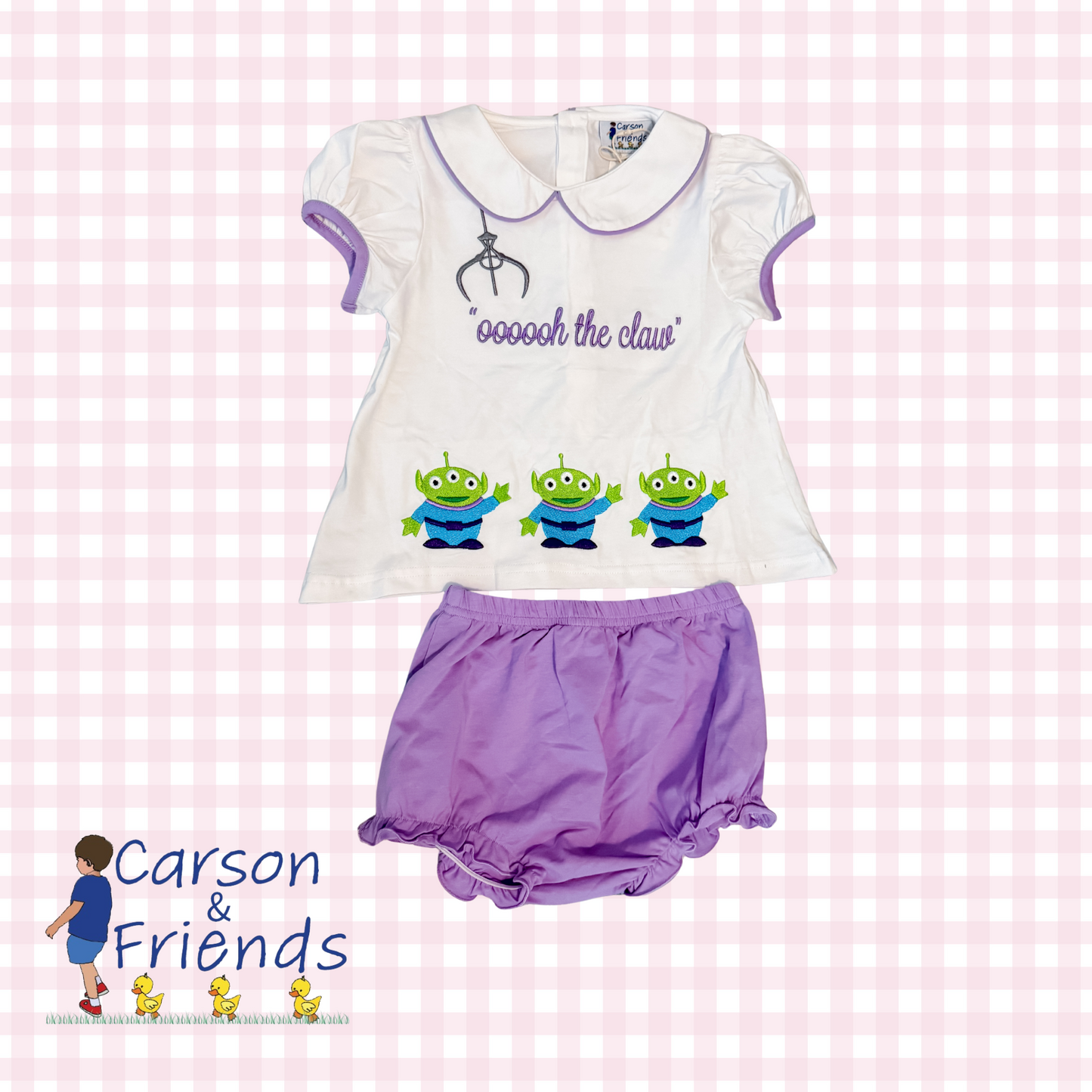 Carson and Friends “Oooooh the Claw” Bloomer Set