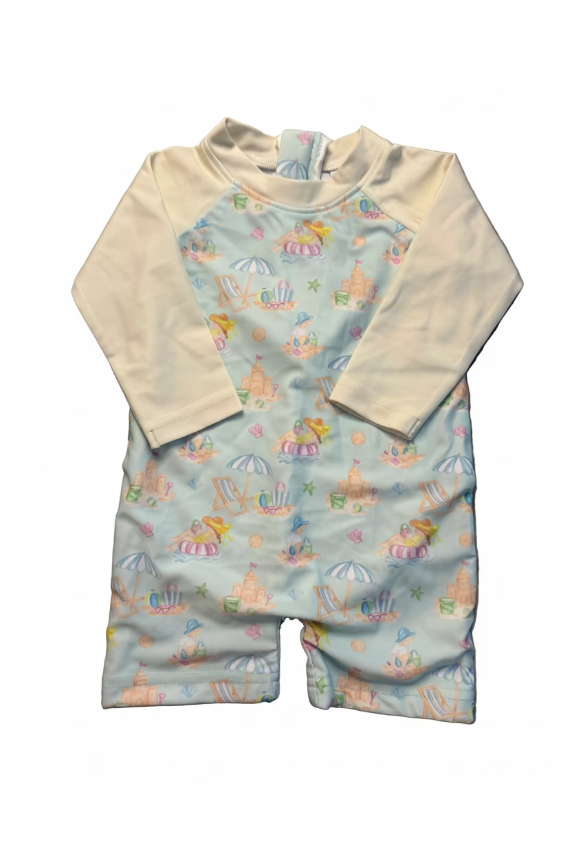 Carson and Friends Beach Days Swim Boys Rashguard