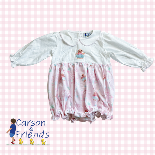Carson and Friends Gingerbread Bubble- Pink