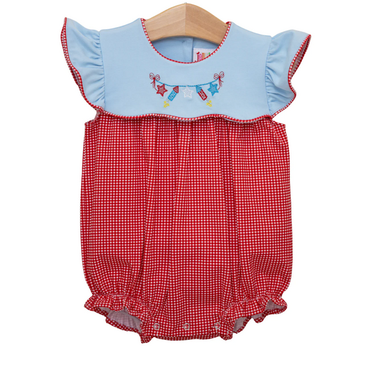 Star Spangled Banner Scalloped Bubble