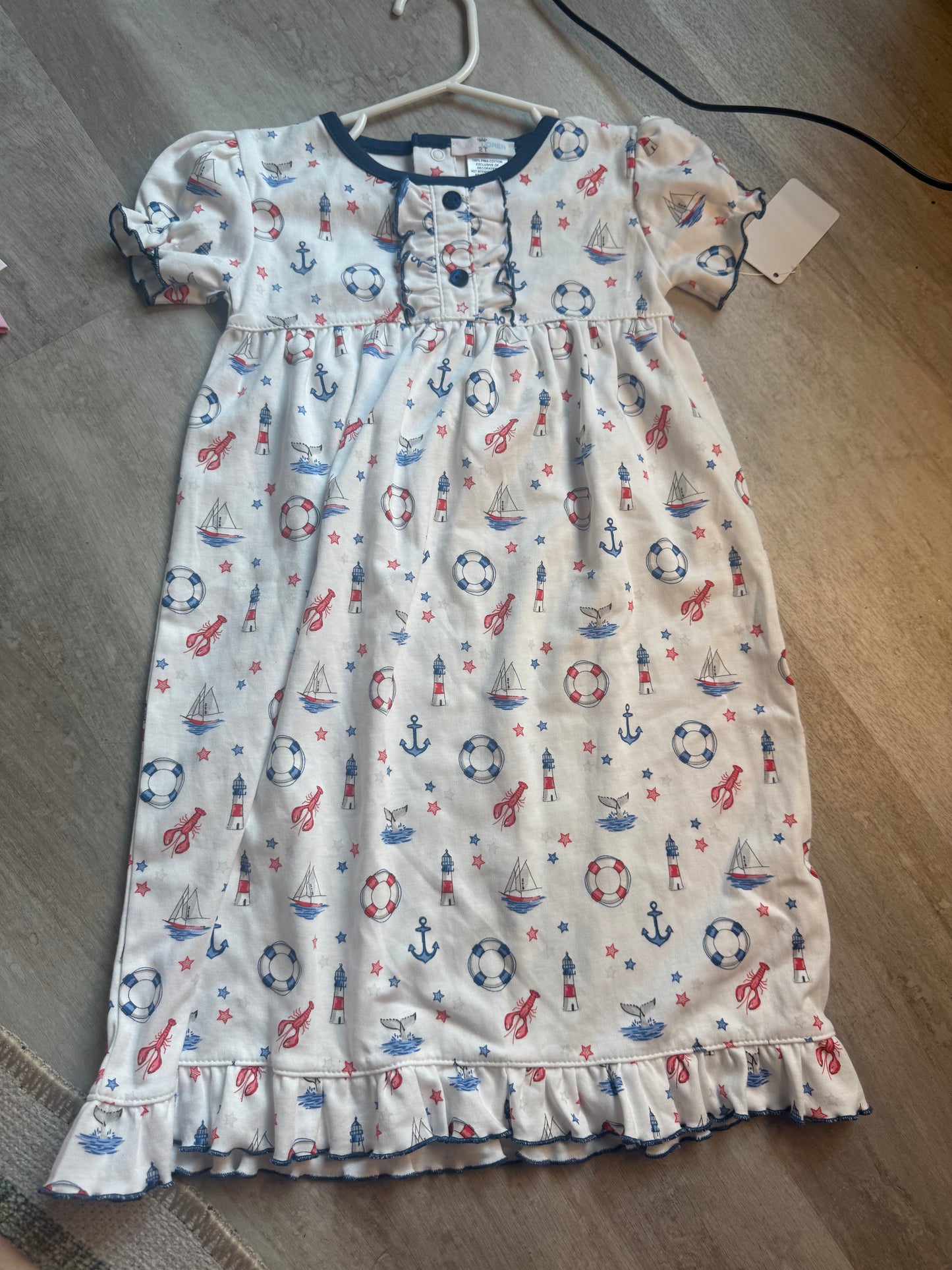Baby Loren Nautical Nightdress