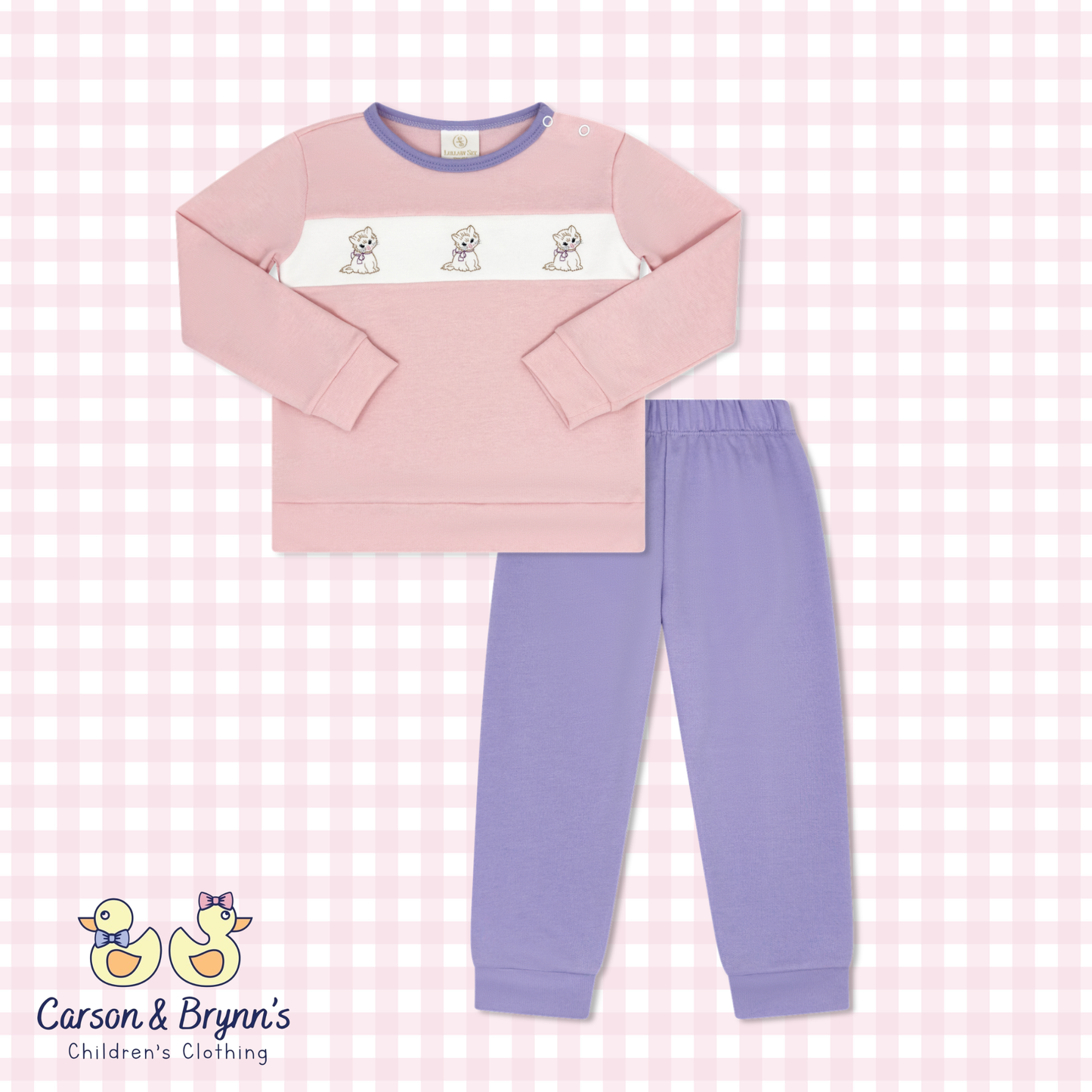 Lullaby Set Lagniappe Play Set- Lemonade Pink, Kitten