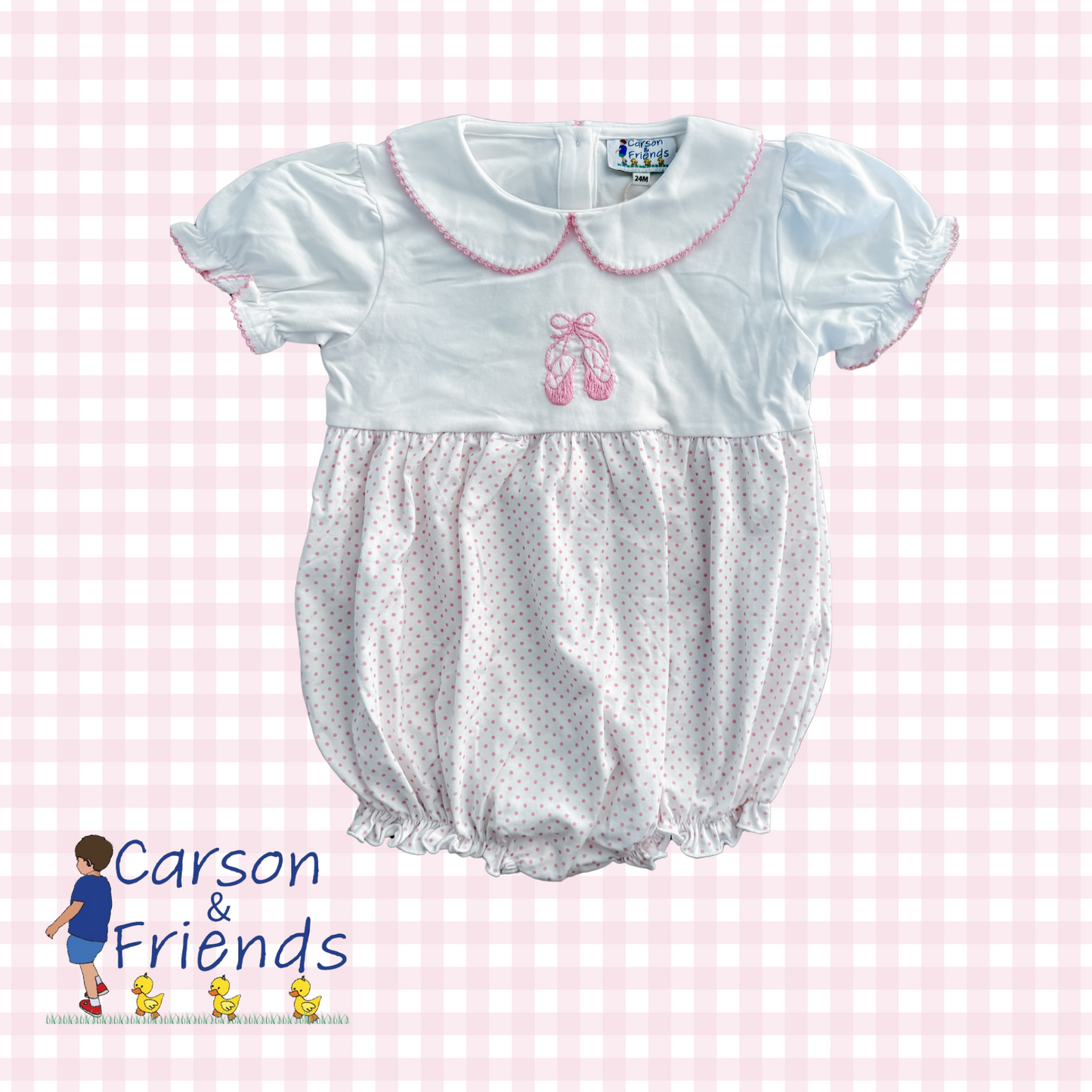 Carson and Friends Knit Ballet Shoes Bubble