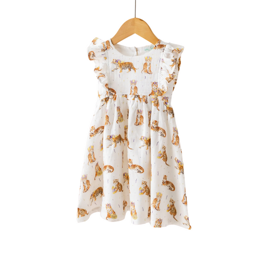 Louisiana Tigers Organic Muslin Dress