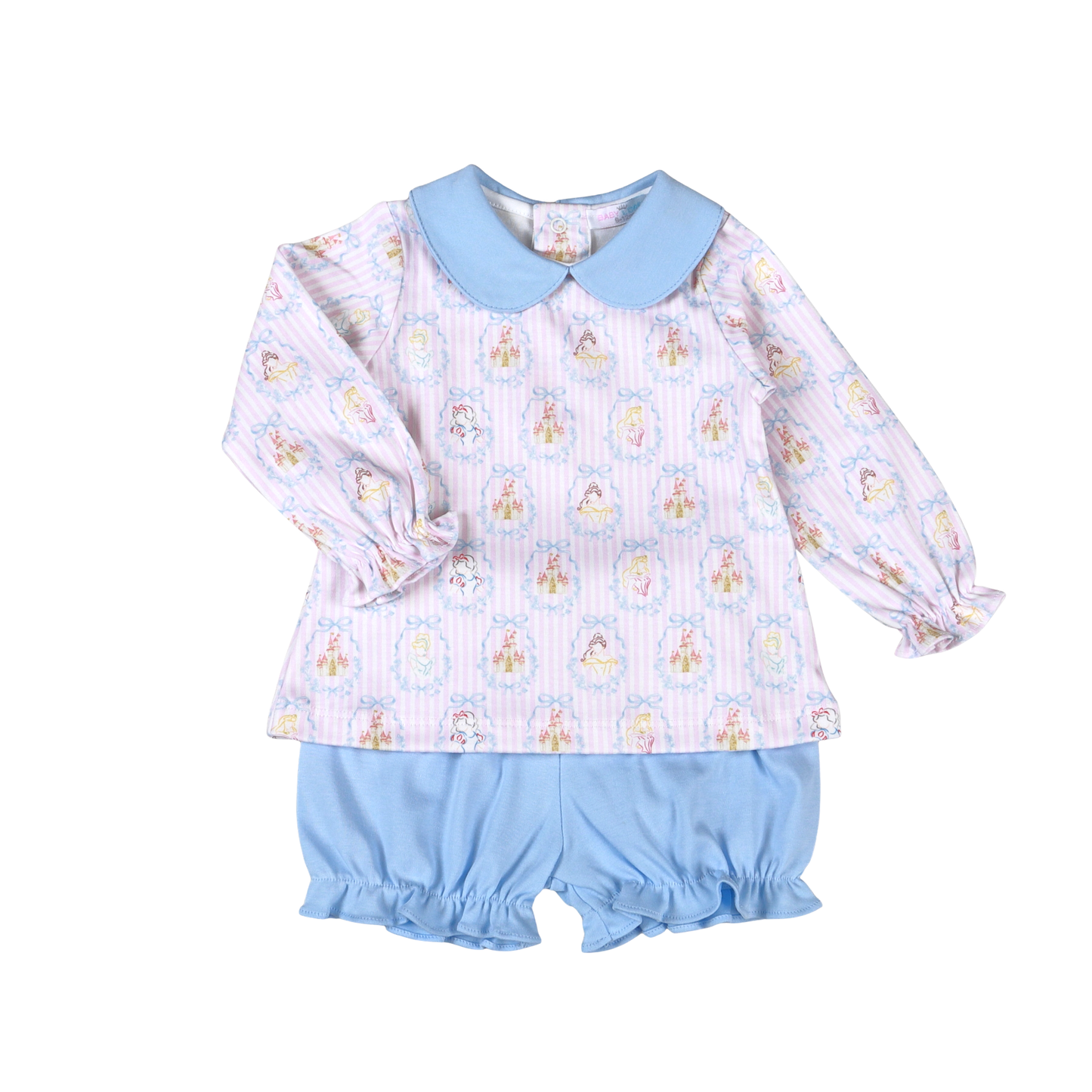 Baby Loren Royal and Charm Pima Bloomer Set