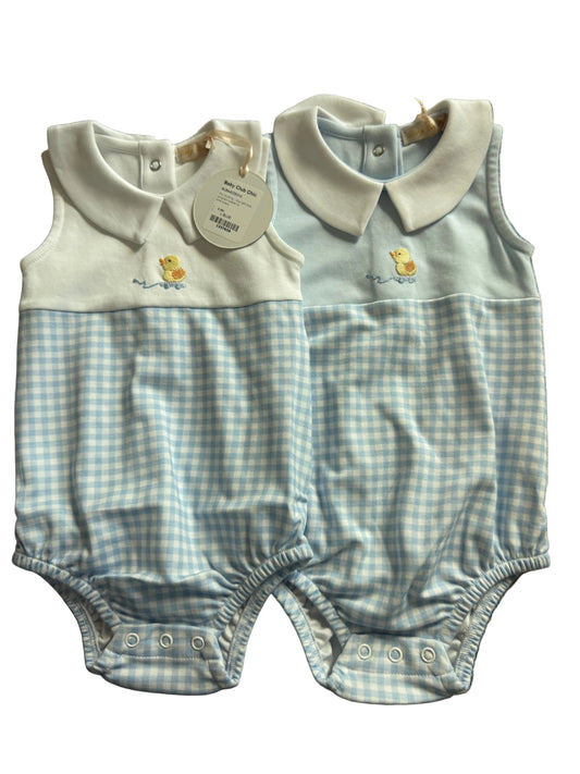 Baby Club Chic Tiny Duckling Bubble- (White Top)