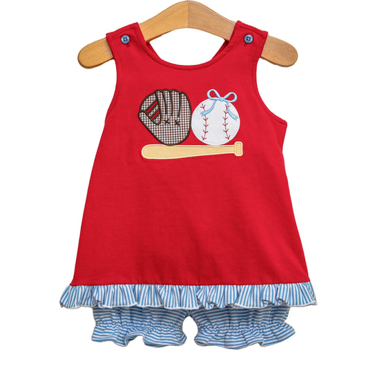 Spring Ball Swing Back Bloomer Set