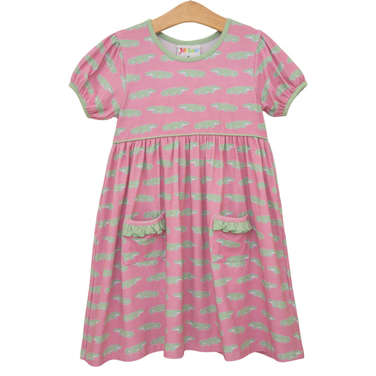 Later Gator Pocket Dress