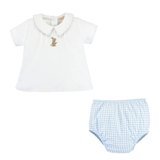 Baby Club Chic Little Hop Set- Blue
