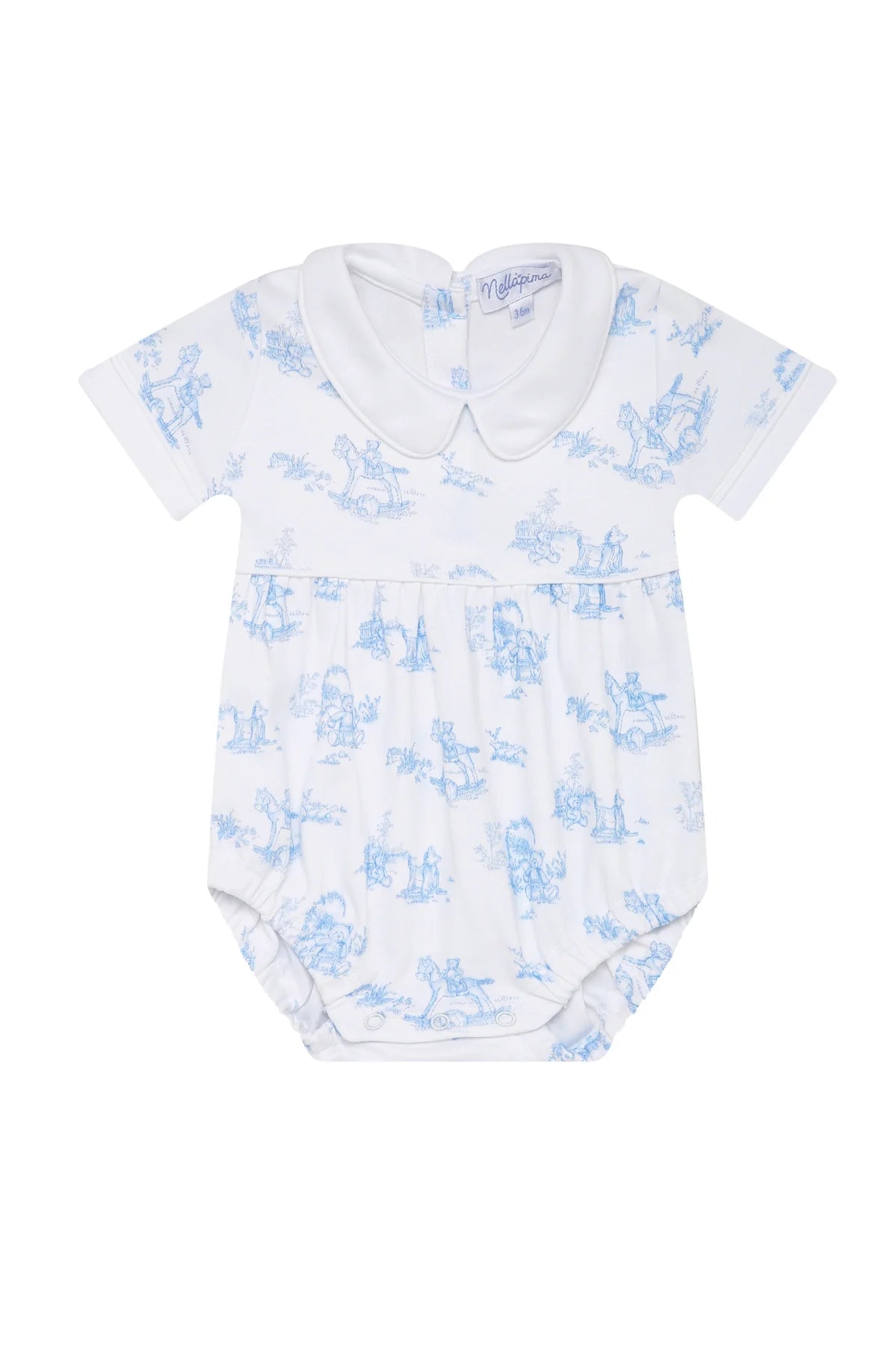 Nellapima Blue Toile Baby Bubble