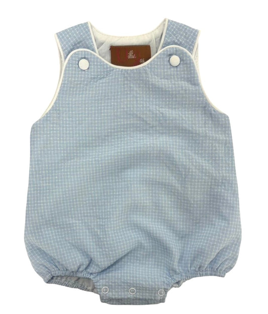 Millie Jay Brooks Bubbe- Blue Windowpane