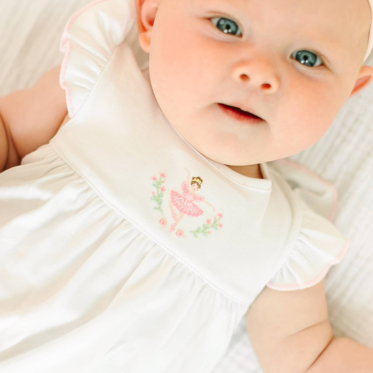 Magnolia Baby - Twinkle Toes Embroidered Bubble