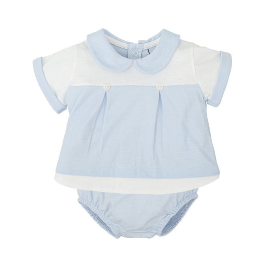 Babidu Blue Bloomer Set