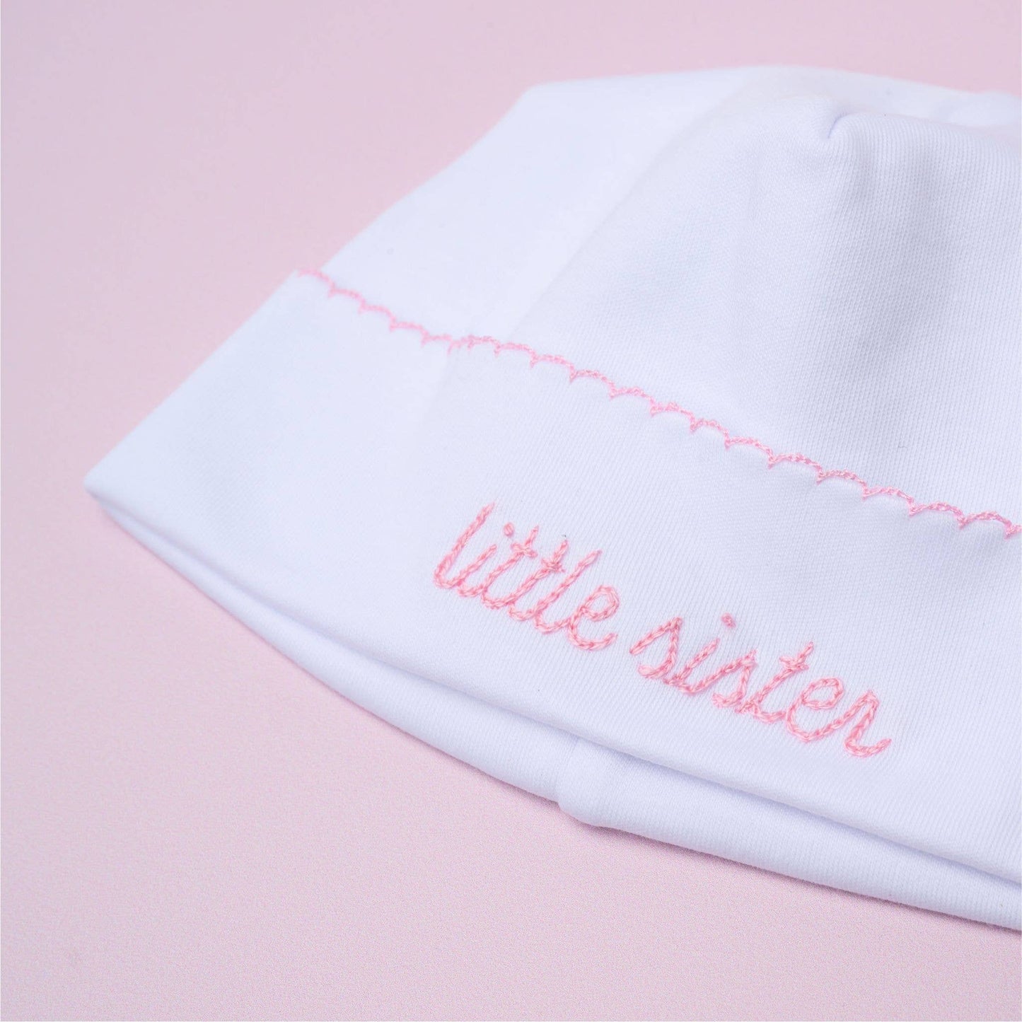 Magnolia Baby - Little Sister Embroidered Hat
