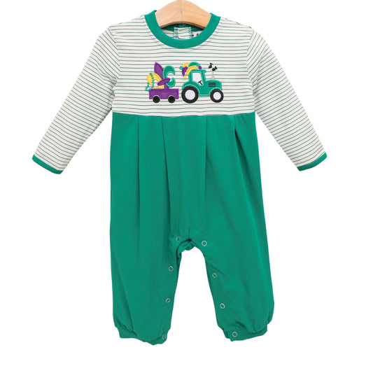 Tractor Krewe Romper